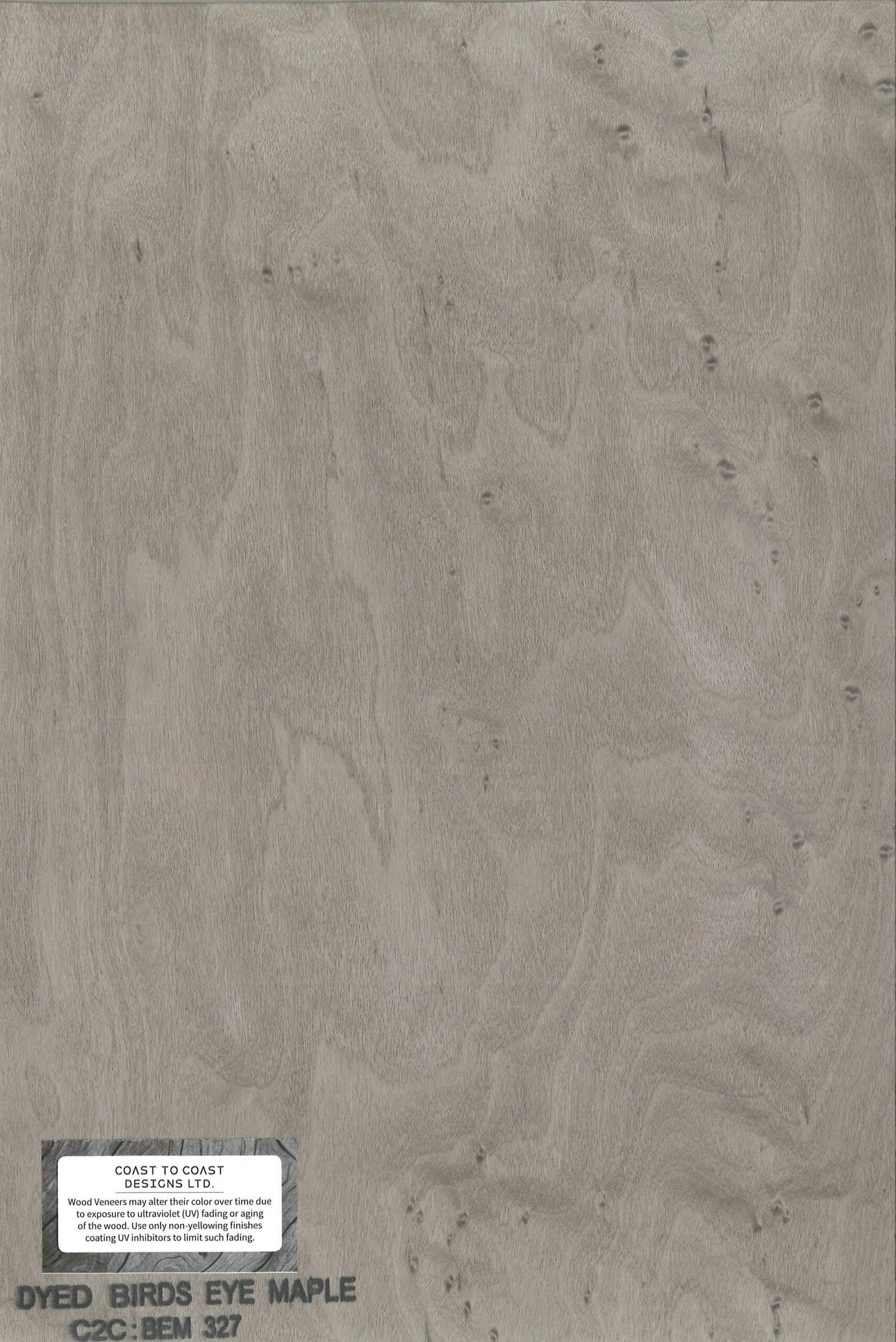 Dyed Birds Eye Maple | BEM 327