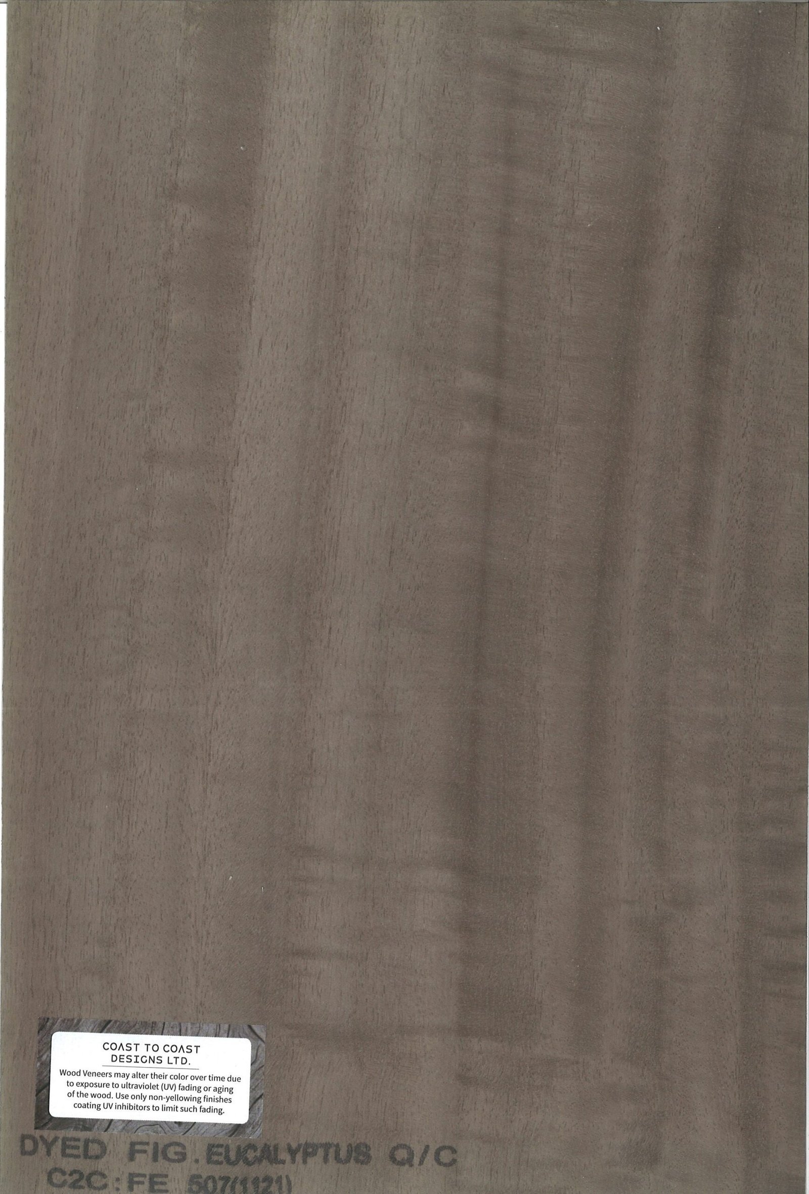 Dyed Figured Eucalyptus QC | FE 507(1121)