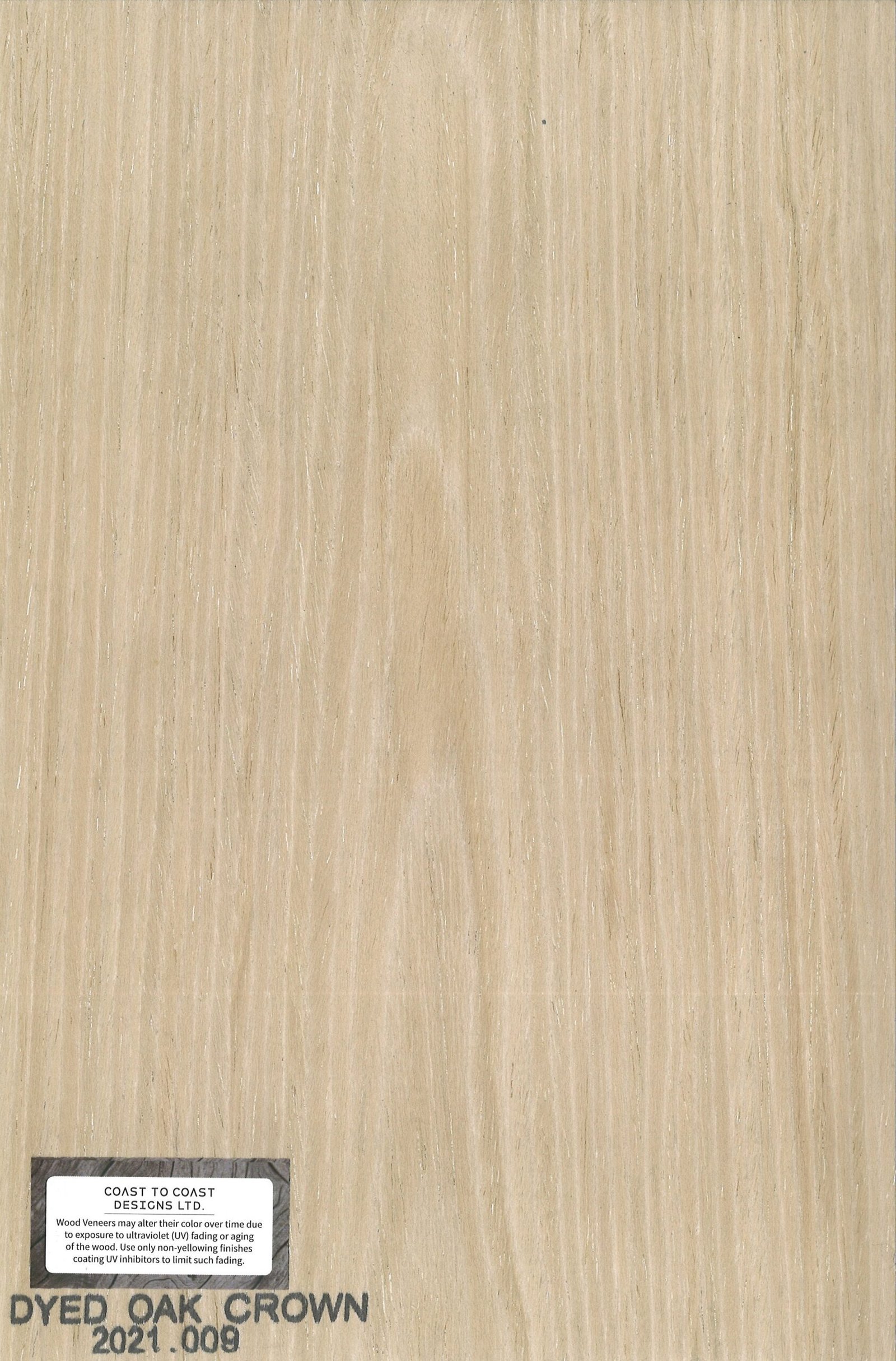 Dyed Oak Crown 2021.009